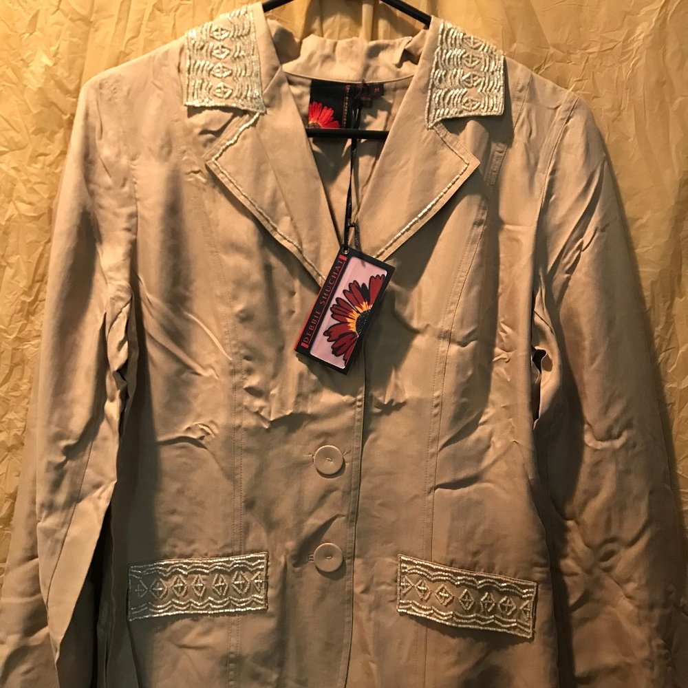 NWT *Vintage* Debbie Shuchat Light Jacket